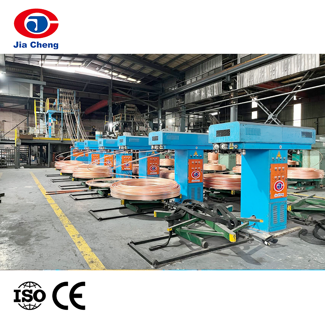 Метод вытяжки вверх Машина непрерывного литья заготовок из бескислородного медного прутка